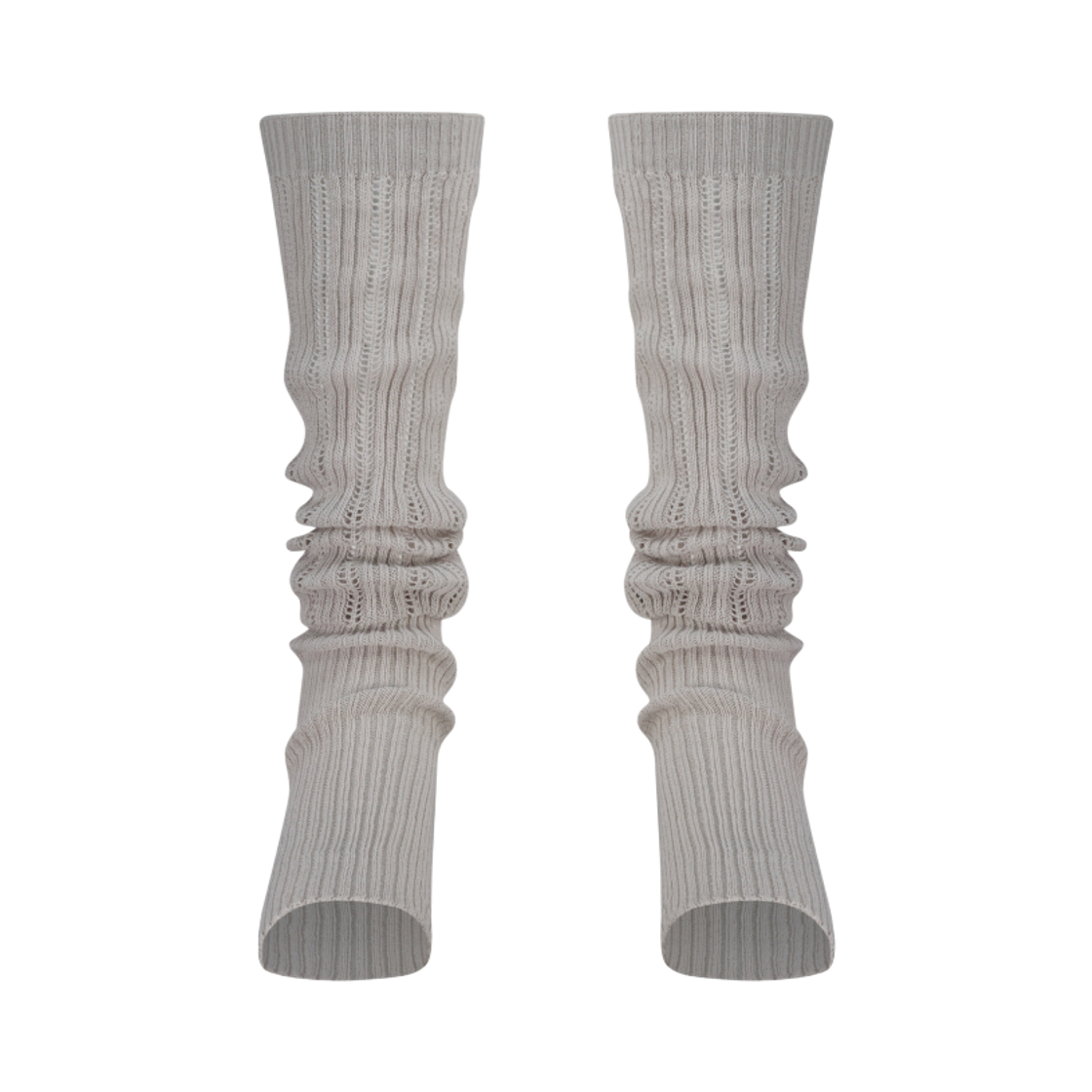 쥬키프 자외선 차단 레이스 삭스 라이트 그레이(Juukiff Sun Protecting Ankle Socks In Mixed Cotton Light Grey)