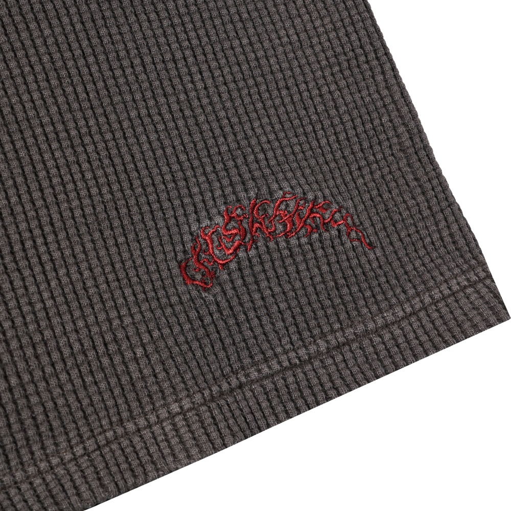 인세인개러지 그래픽 패치 와플 롱슬리브 - 브라운(INSANE GARAGE Graphic Patch Waffle Long Slv_Brown) - 4