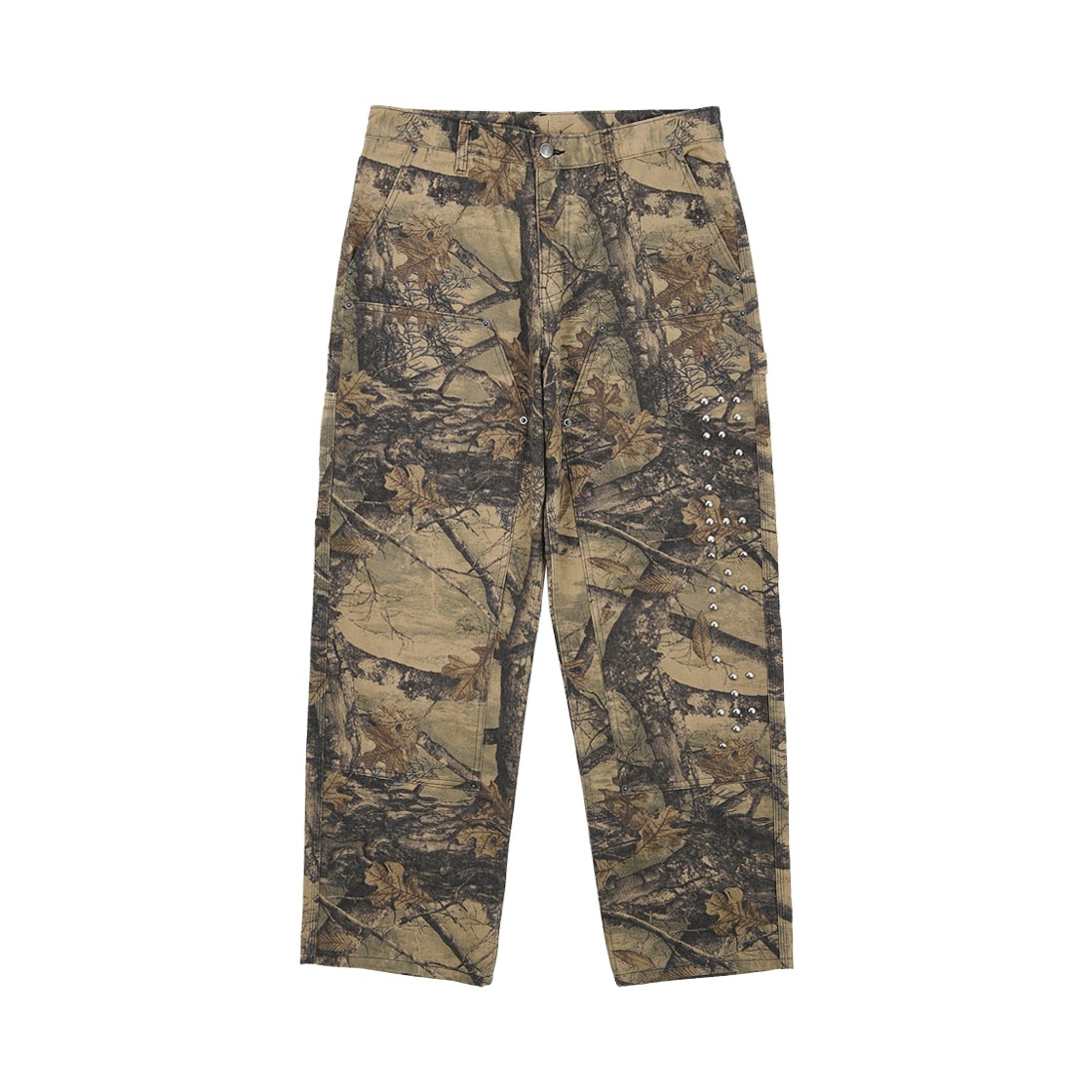 이알에스코 리얼트리 더블 니 팬츠 베이지