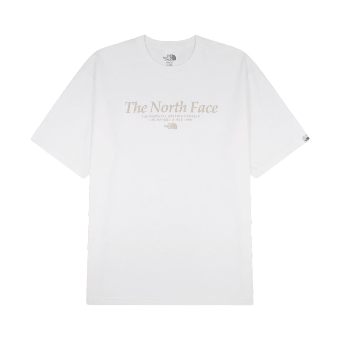 NT7US10K The North Face White Label Signature S/S R/T-Shirt White - 26SS