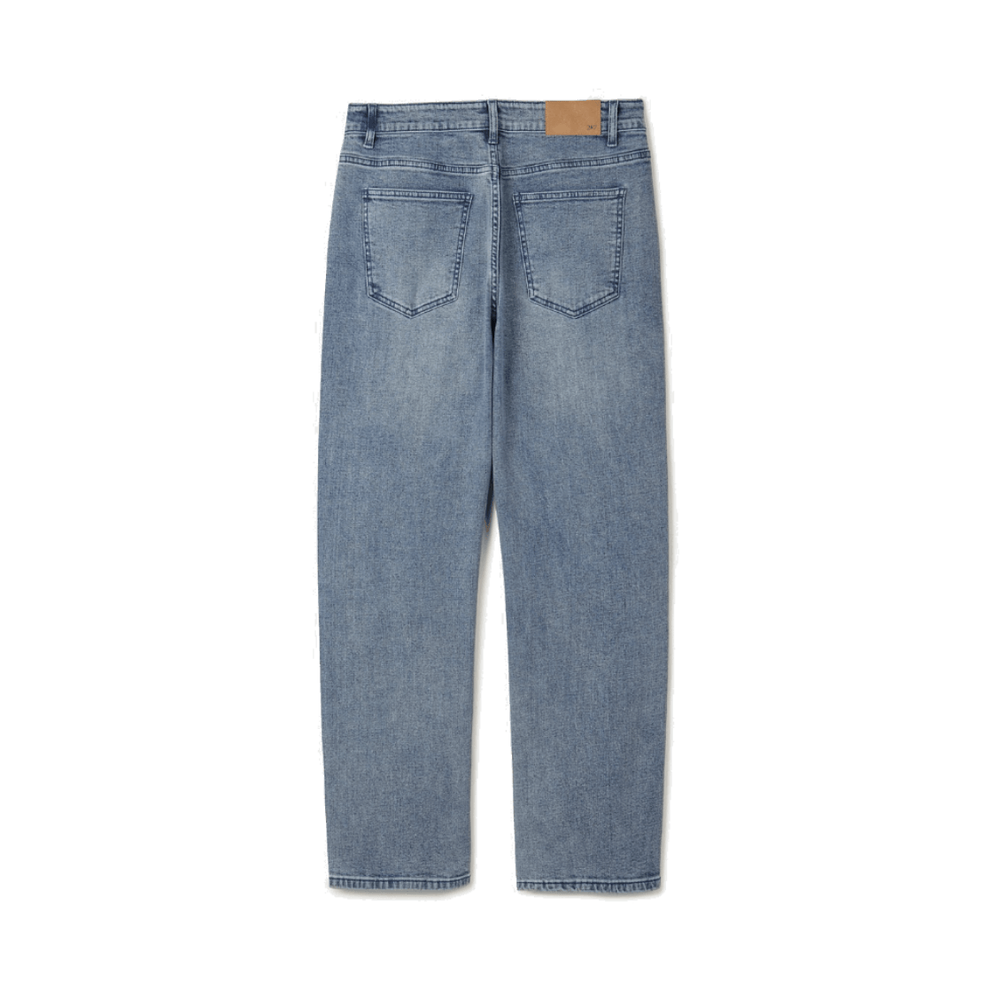 24/7 시리즈 세미 와이드 스트레이트 데님 블루(24/7 series Semi-Wide Straight Denim Blue) - 2
