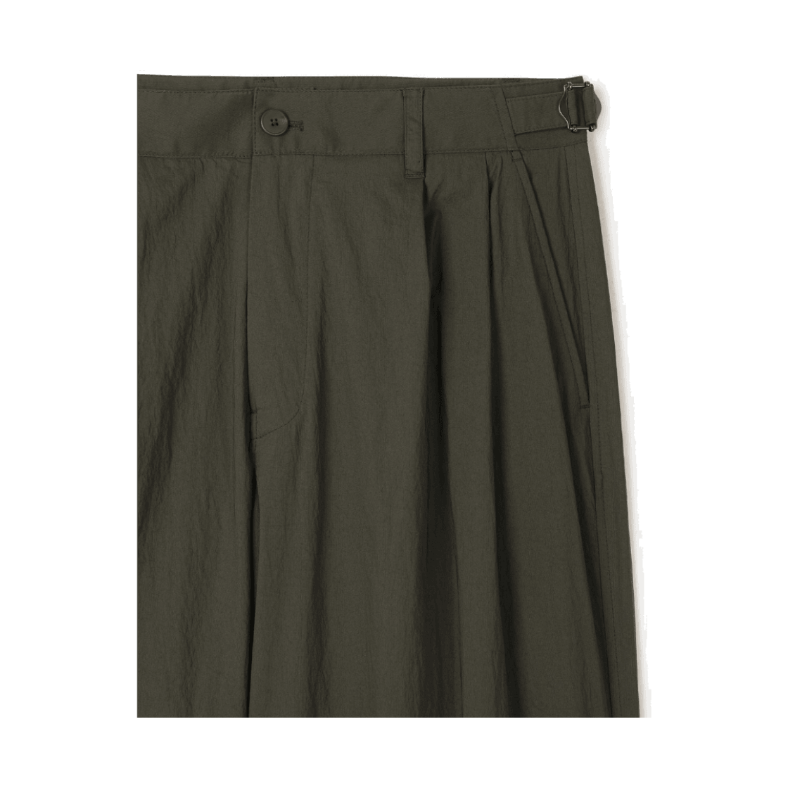 24/7 시리즈 다이드 워싱 셋업 팬츠 카키(24/7 series Dyed Washing Set-Up Pants Khaki) - 4