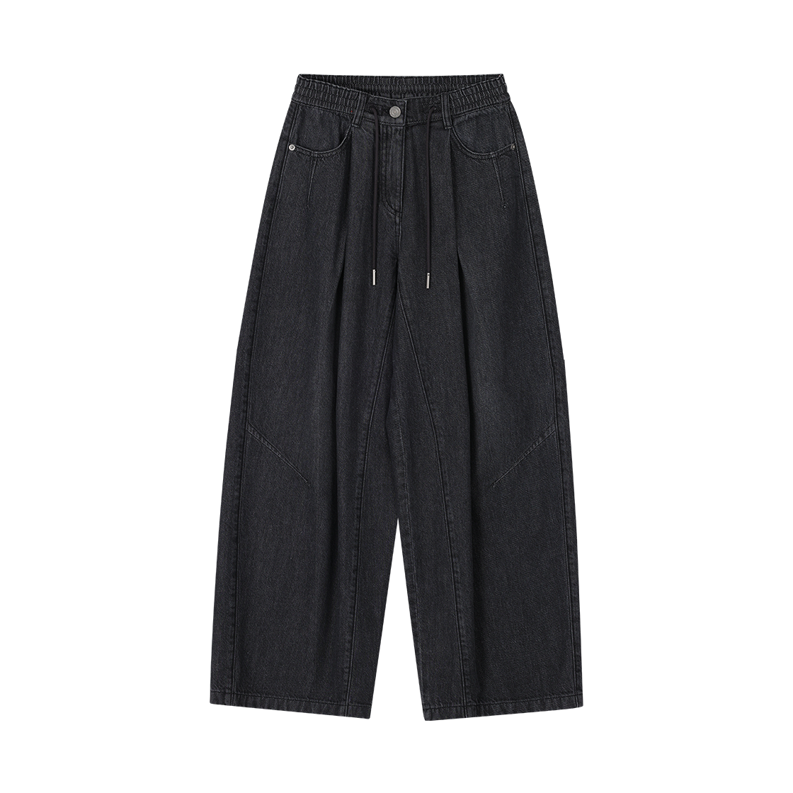 WI2PT244BK (W) SONGZIO Fluid Wide Denim Black
