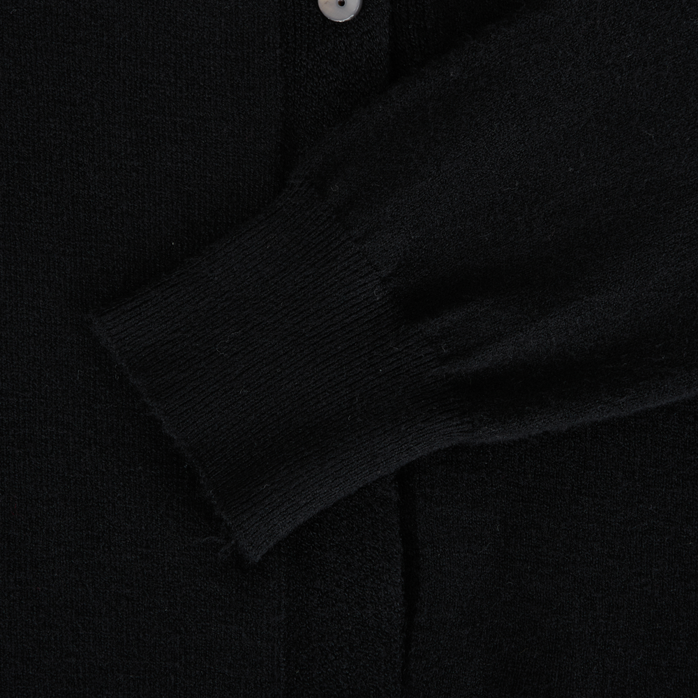 퍼머넌트 아카이브 에어 플렉스 라운드 가디건 블랙(Permanent Archive Air Flex Round Cardigan Black) - 5