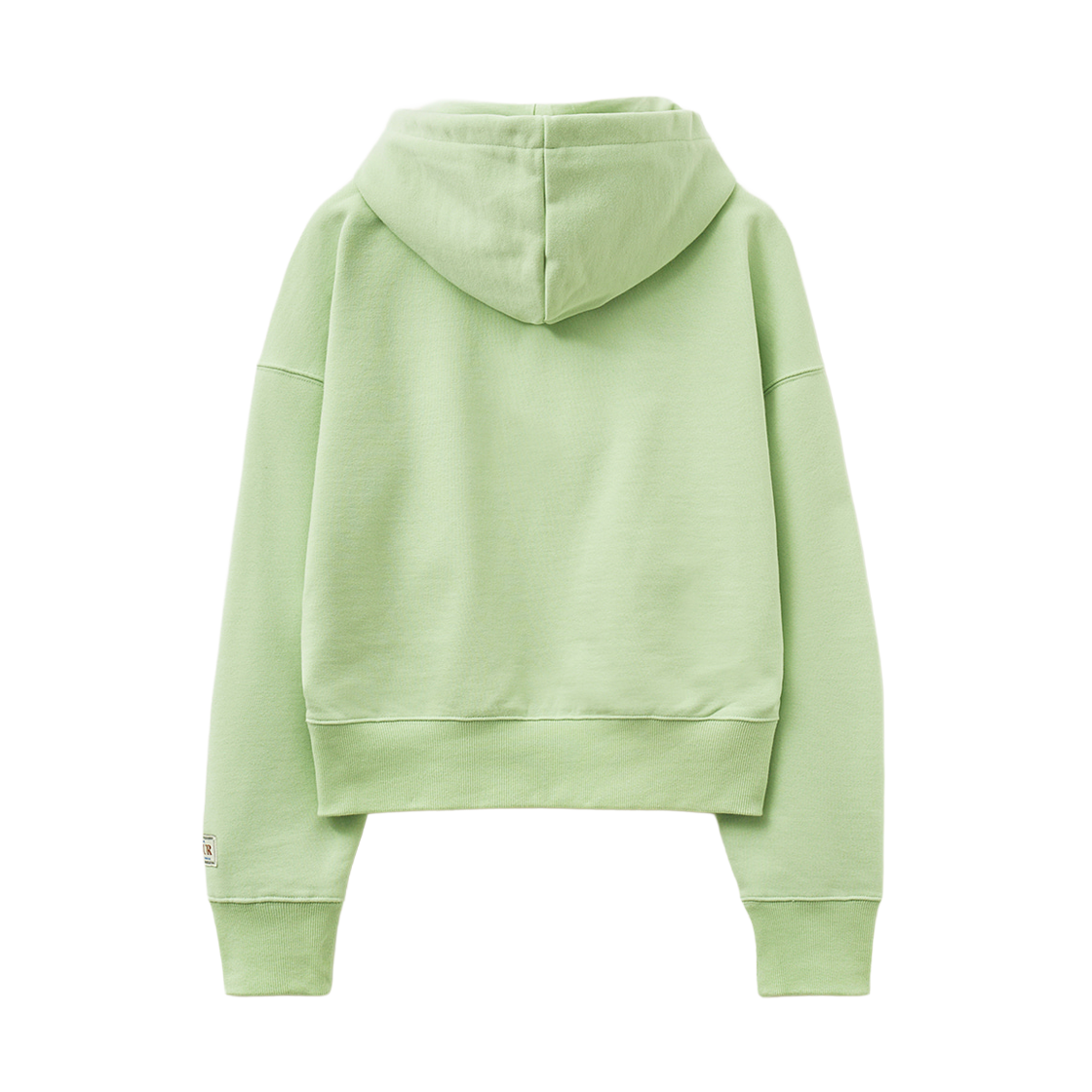 세터 우먼 아페로 포켓 크롭 후드 티셔츠 라이트 그린(SATUR W Apero Pocket Crop Hoodie - Light Green) - 2