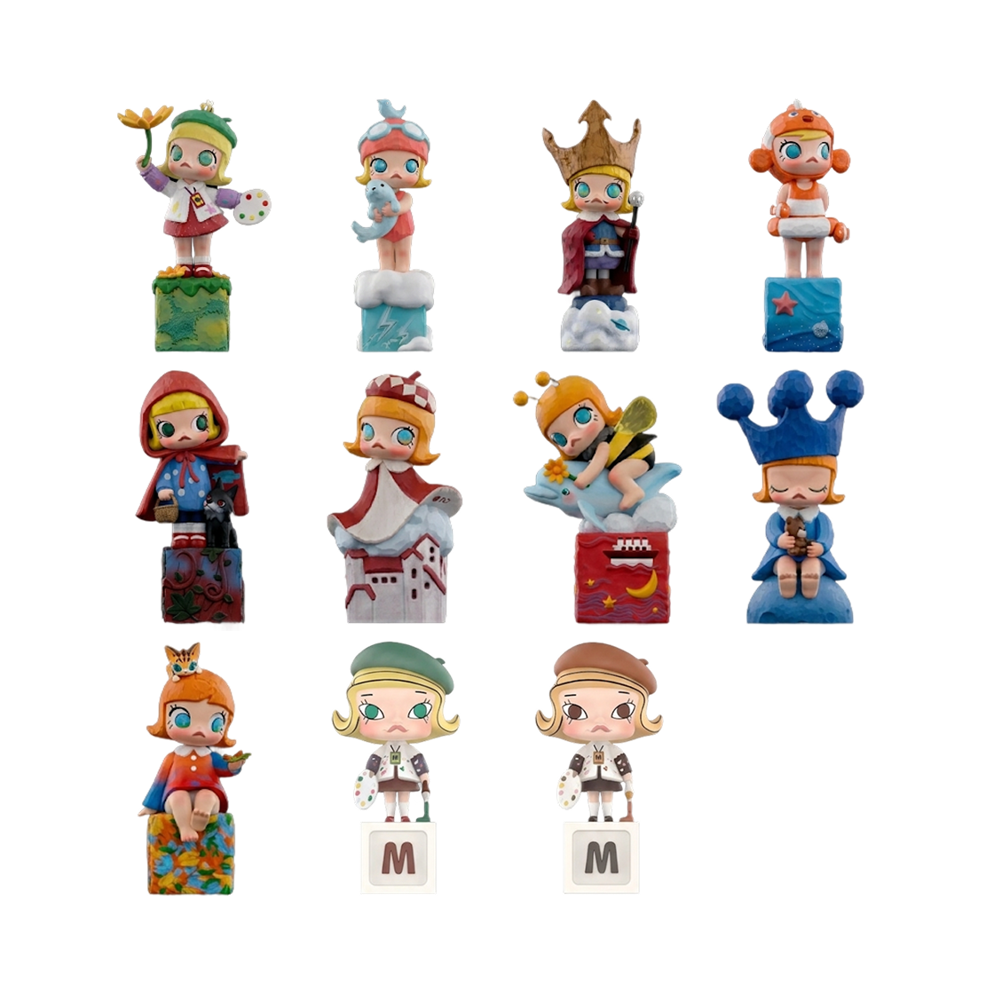 팝마트 몰리 20주년 여정 속 순간 시리즈 피규어 미개봉 랜덤박스 (1개입)(Pop Mart Molly Scenery Along The Way 20th Anniversary Series Figures Sealed Case (1 Blind Box)) - 2
