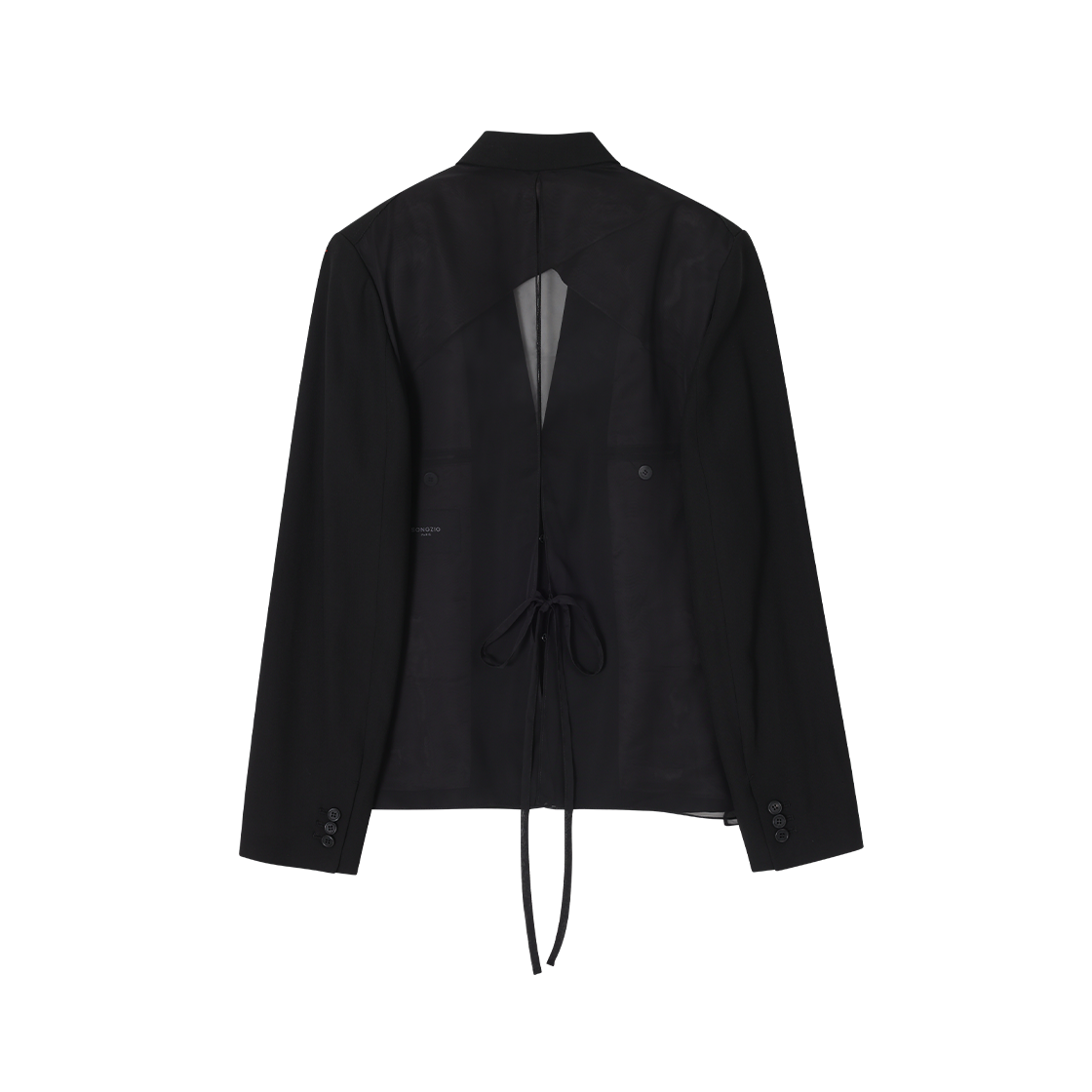 (W) 송지오 베일드 윙 자켓 블랙((W) SONGZIO Veiled Wing Jacket Black) - 2