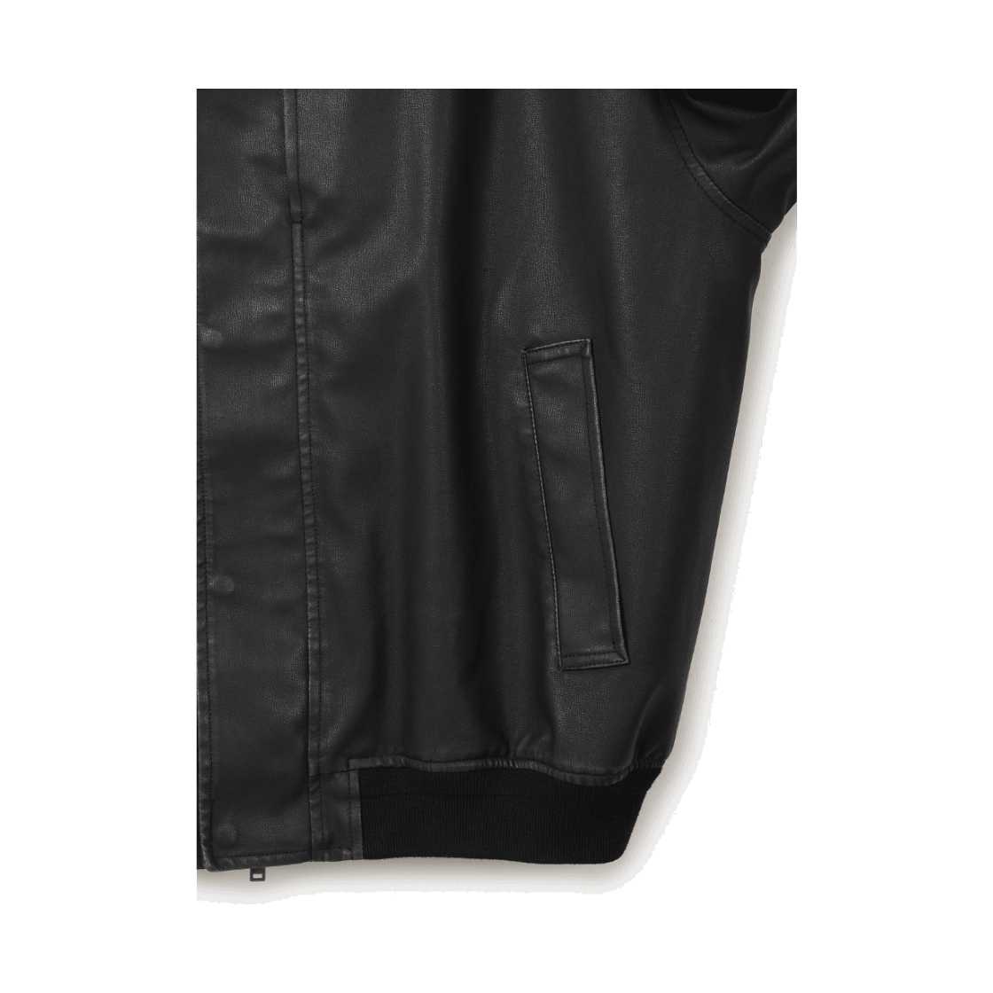 24/7 시리즈 레더 Ma-1 자켓 블랙(24/7 series Leather Ma-1 Jacket Black) - 6