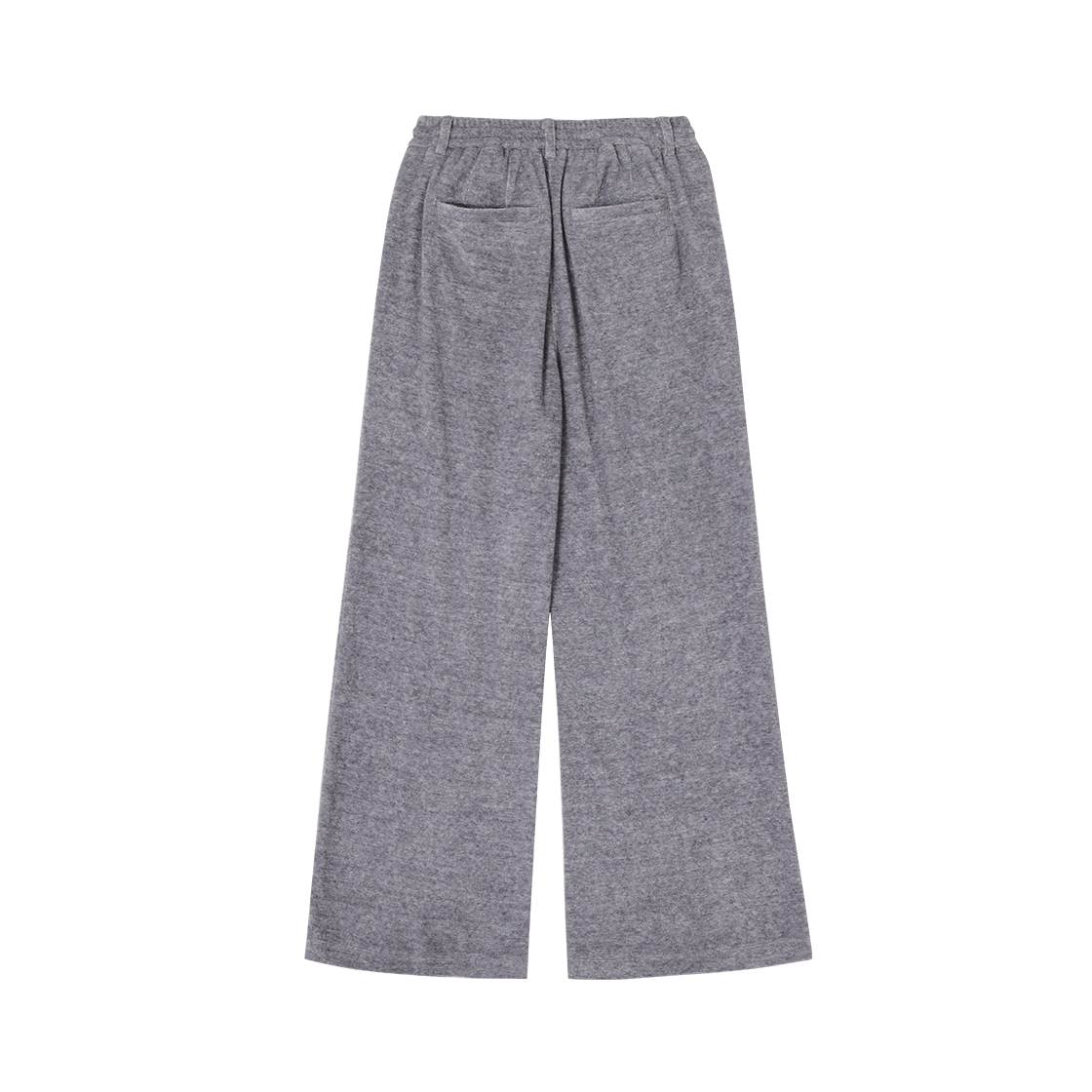 (W) 송지오 지제로 부클 팬서 슬림 팬츠 멜란지 그레이((W) SONGZIO ZZERO Boucle Panther Slim Pants Melange Grey) - 2