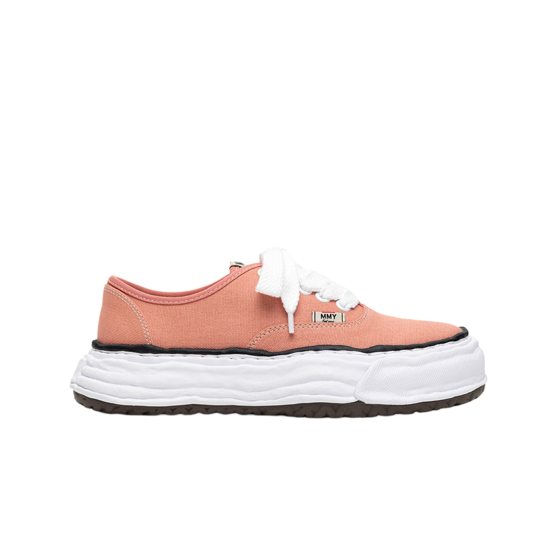 A16FW704-PINK Mihara Yasuhiro Baker 26 OG Sole Canvas Low-Top Sneaker Pink