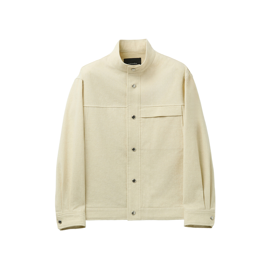 커스텀멜로우 스탠드 카라 자켓 옐로우(Customellow Stand Collar Jacket Yellow) - 1