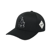 MLB Diamond Structure Ball Cap LA Dodgers Black