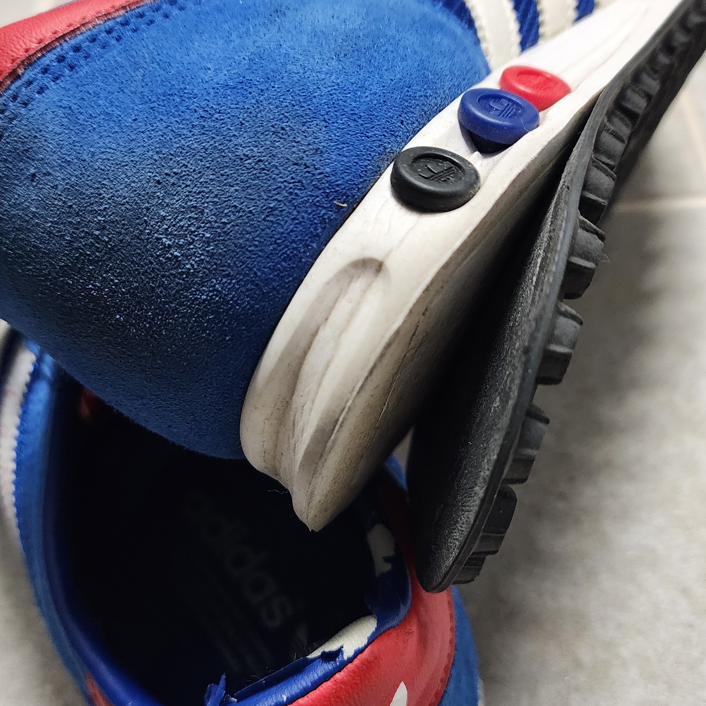 Adidas LA Trainer Royal Blue 착용 스타일 - 2