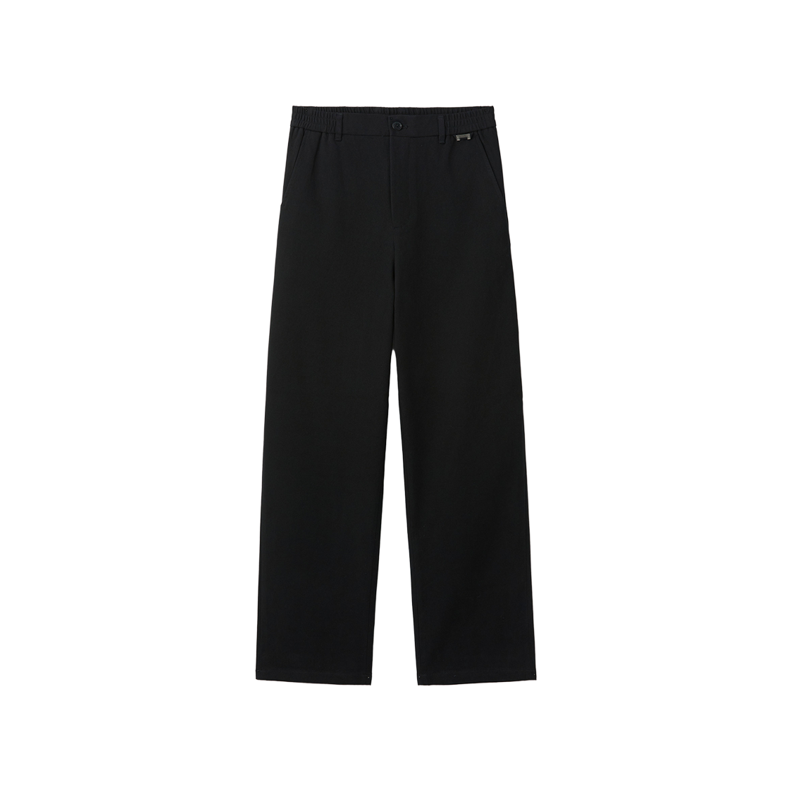 CWPAS26111BKX00 Customellow Straight Fit Cotton Pants Black