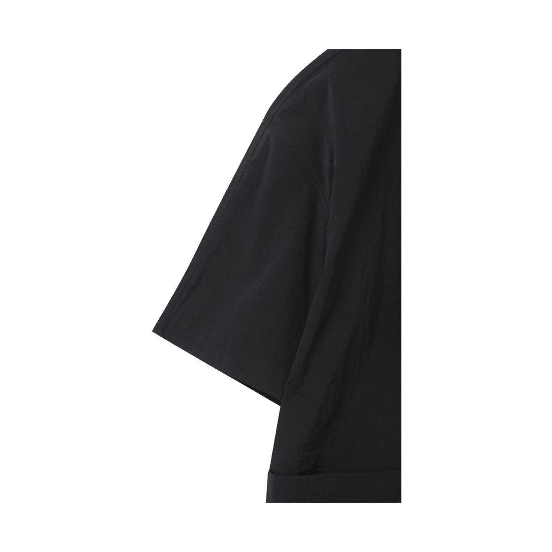 24/7 시리즈 다이드 워싱 하프 셔츠 자켓 블랙(24/7 series Dyed Washing Half Shirted Jactket Black) - 4