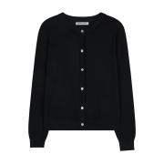 Permanent Archive Air Flex Round Cardigan Black
