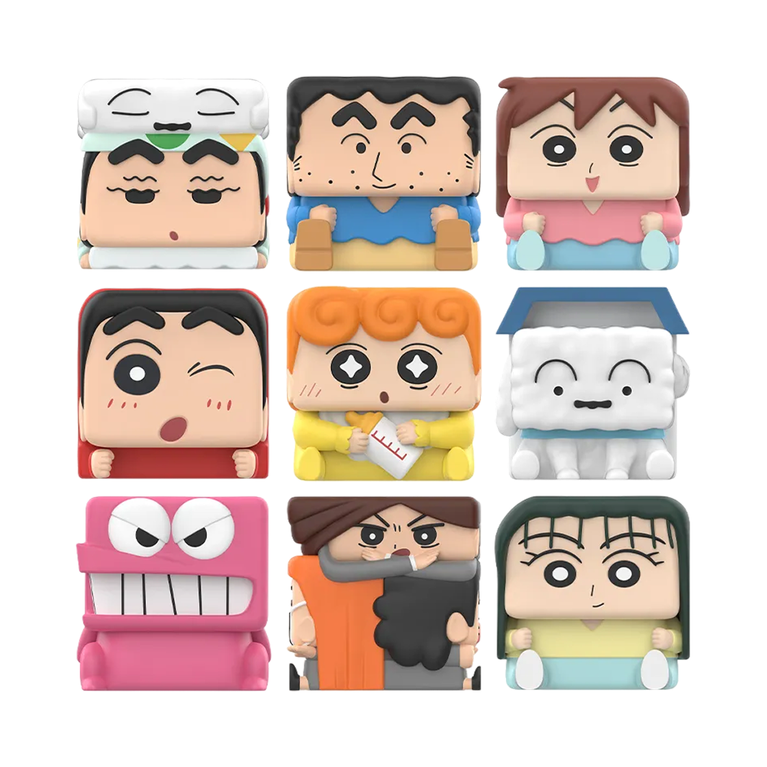팝마트 짱구는 못말려 팝 큐브 2 시리즈 미개봉 랜덤박스 (9개입)(Pop Mart Crayon Shinchan Pop Cube 2 Series Figures Sealed Case (9 Blind Boxes)) - 2