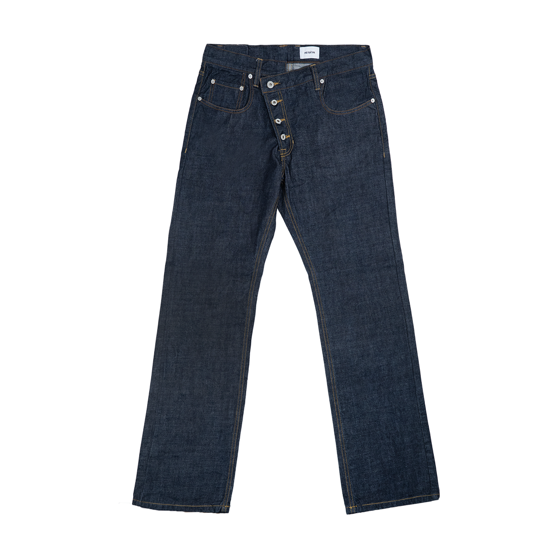 스몰스튜핏튠즈 트위스티드 스트레이트 데님 팬츠 인디고(smallstupidtunes Twisted Straight Denim Pants Indigo)