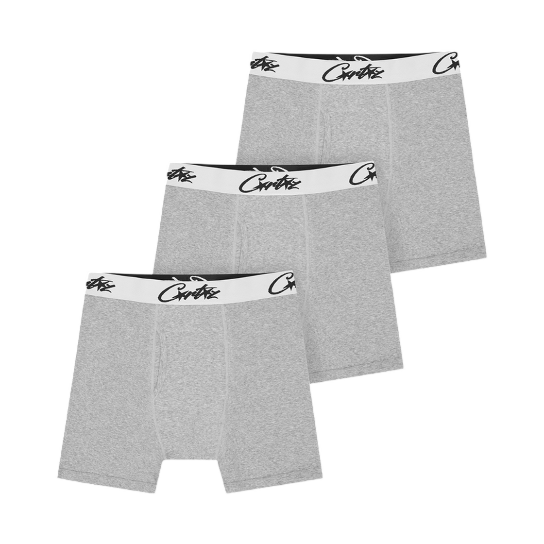 코르테이즈 그레이 올스타즈 박서 (3개입)(Corteiz Grey Allstarz Boxers (3 Pack)) - 1