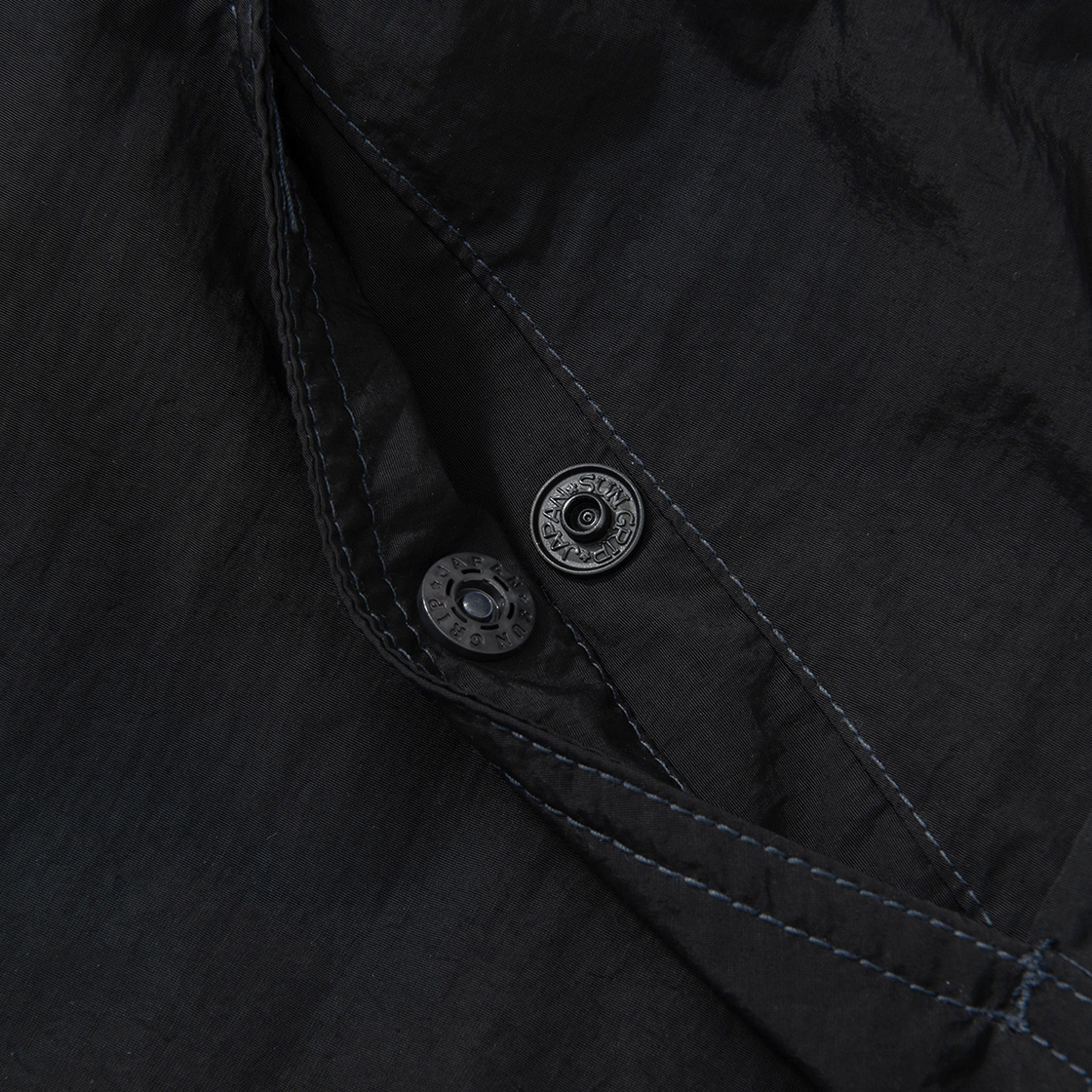 제로그램 마운트 플랩 카고 9부 팬츠 블랙(Zerogram Mount Flap Cargo Cropped Pants Black) - 5