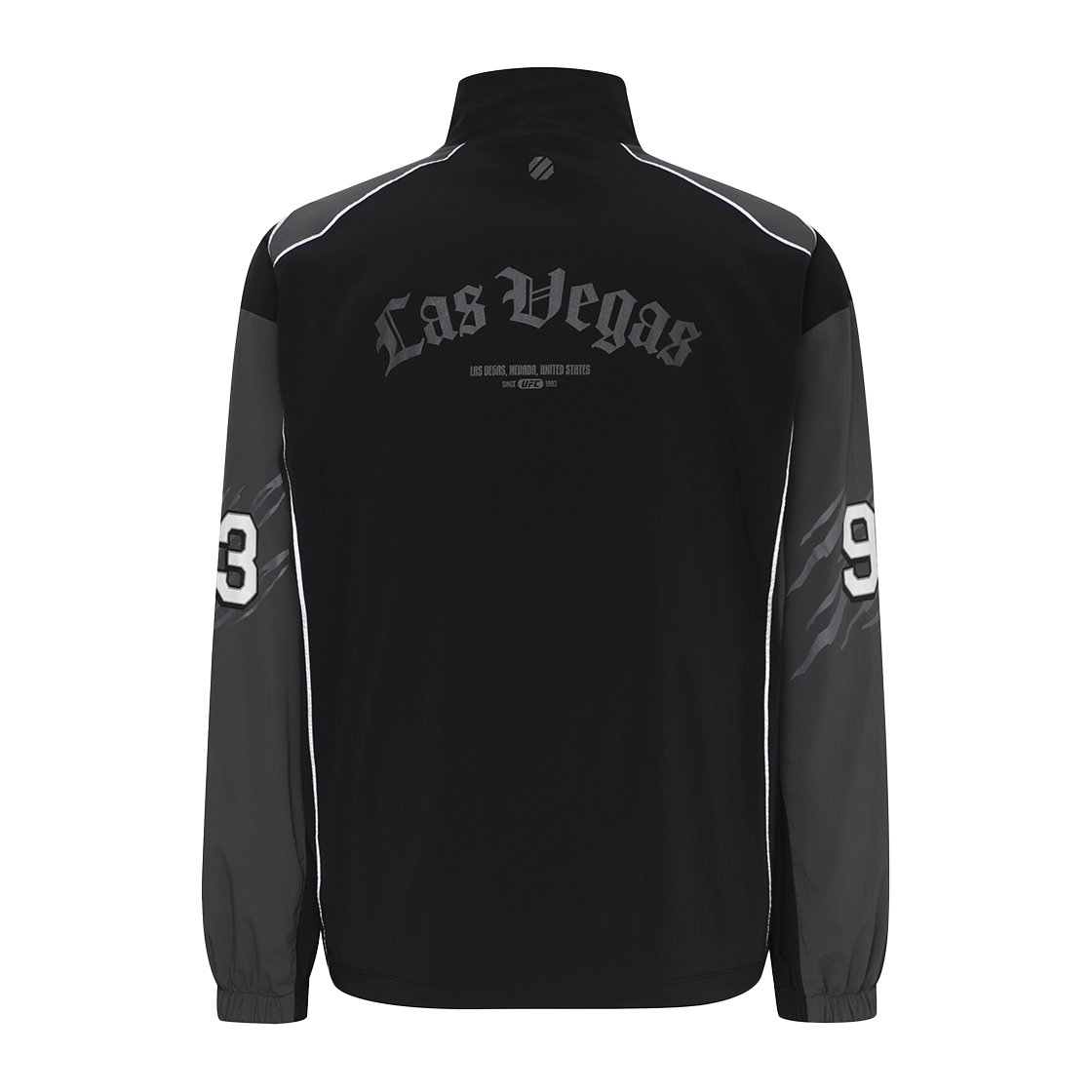 유에프씨 스포츠 아드레날린 릴렉스핏 웜업자켓 블랙 U2TTX1101BK(UFC SPORT Adrenaline Relaxed Fit Warm-Up Jacket Black) - 3