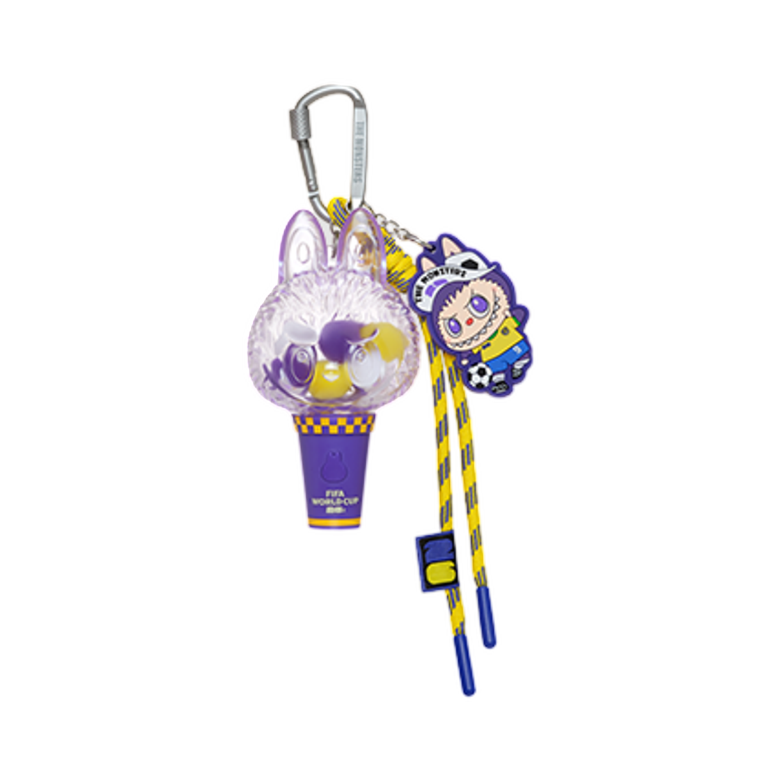 팝마트 더 몬스터즈 x 피파 시리즈 미니 라이트 키링 디사이딩 골 (개봉 박스)(Pop Mart The Monsters x FIFA Series Mini Pendant Light Deciding Goal (Opened Case)) - 1