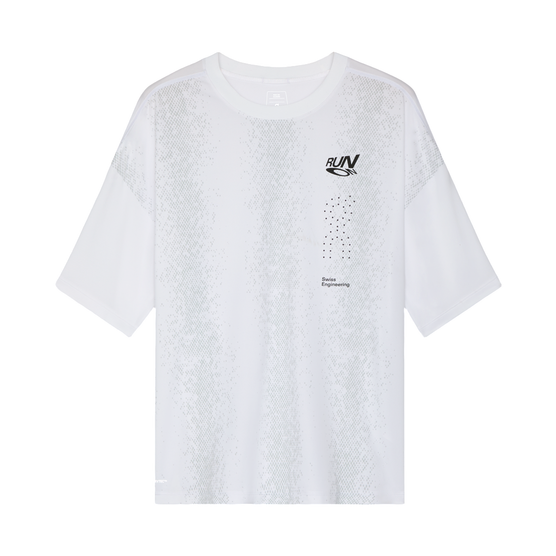 온 러닝 퍼포먼스 볼트 티셔츠 화이트(On Running Performance Volt T-Shirt White)