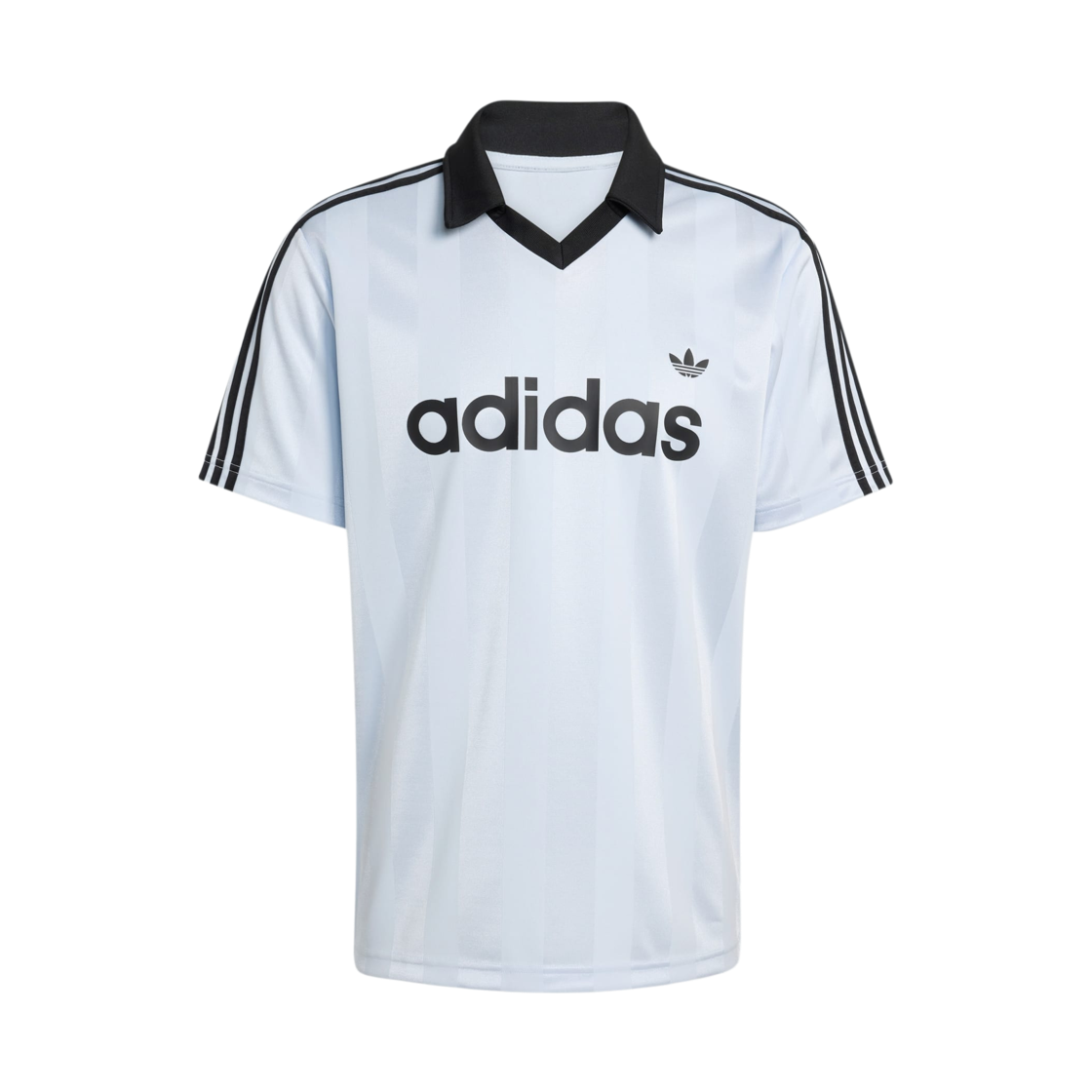 KE2453 Adidas Archive Collar Engineered Jersey Crystal Sky - KR Sizing