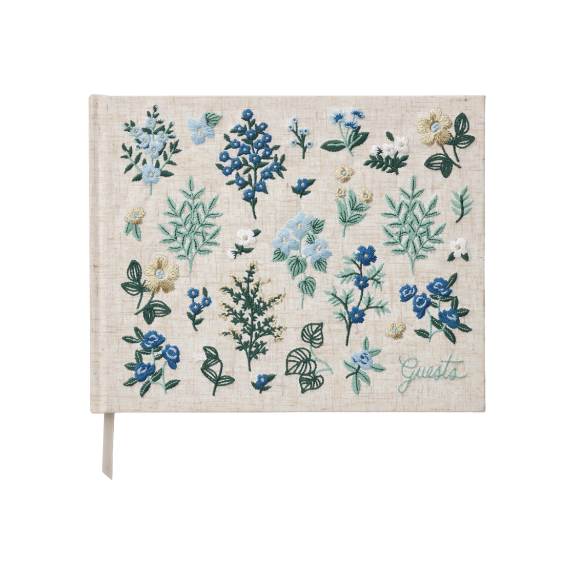 라이플페이퍼 Wildwood 자수 게스트북 방명록(Wildwood Embroidered Guest Book) - 1