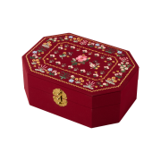 RIFLE PAPER CO. Gemma Embroidered Jewelry Box