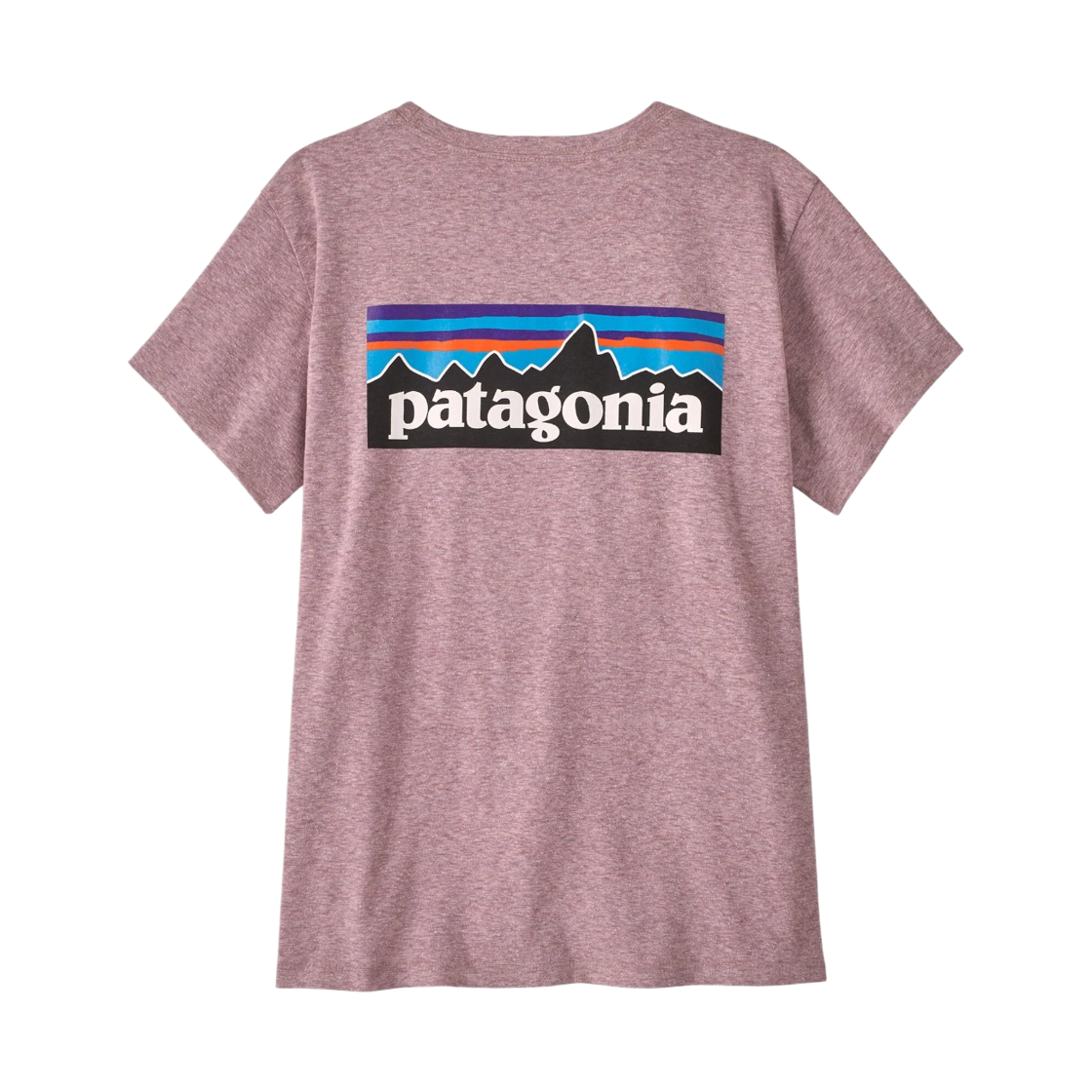 (W) 파타고니아 P-6 로고 리스폰시빌리 티셔츠 콰이엇 바이올렛((W) Patagonia P-6 Logo Responsibili T-Shirt Quiet Violet) - 2