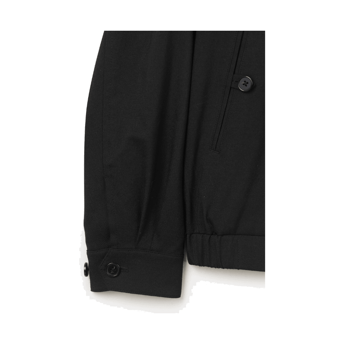 24/7 시리즈 스윙탑 울 테일러드 블루종 블랙(24/7 series Swing Top Wool Tailored Blouson Black) - 4