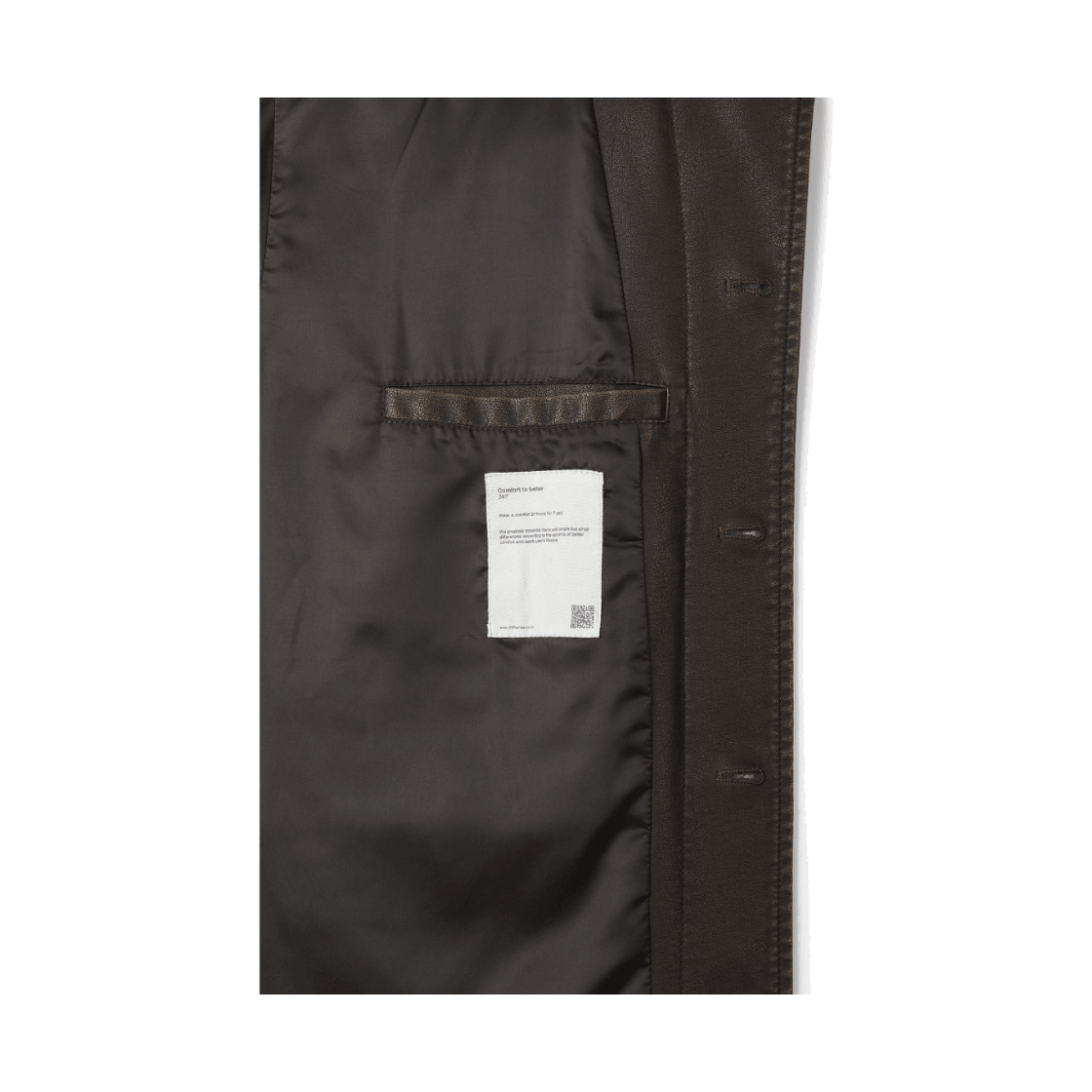 24/7 시리즈 레더 프렌치 워크 자켓 다크 브라운(24/7 series Leather French Work Jacket Dark Brown) - 6