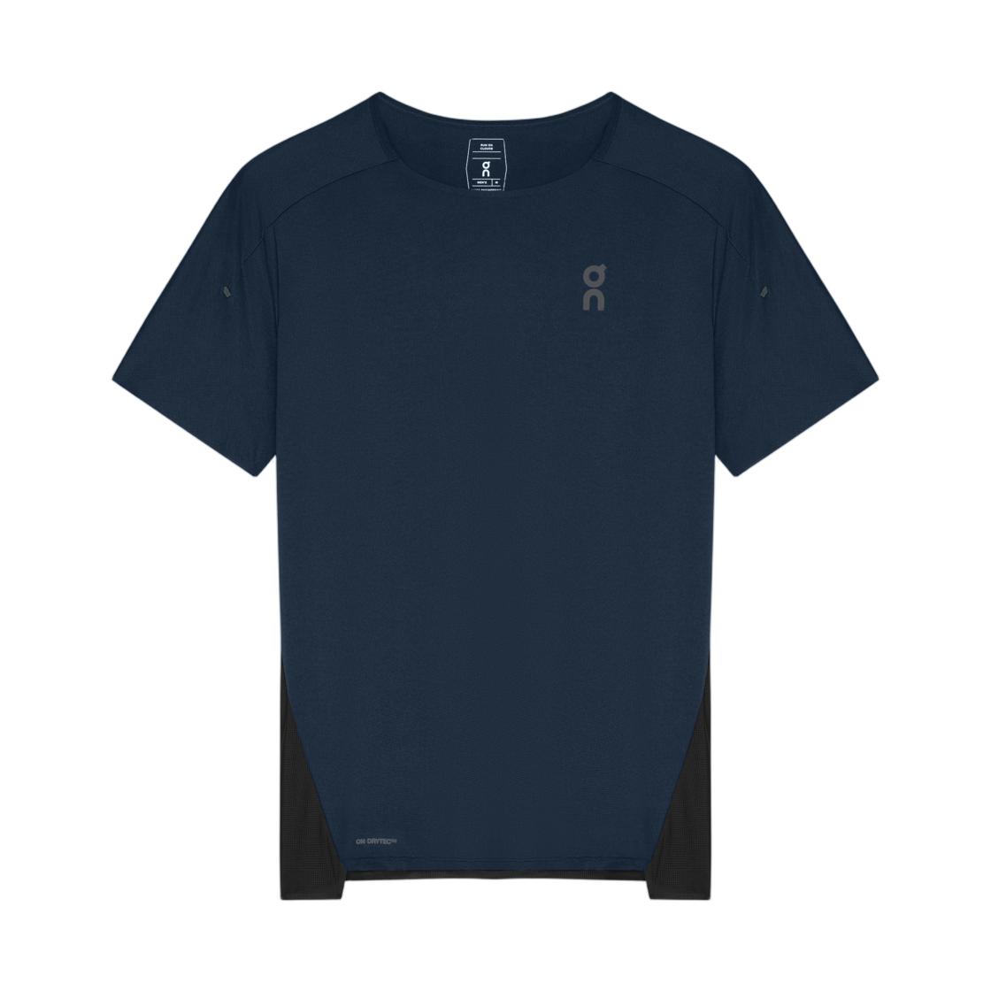 1ME10230516 On Running Performance T-Shirt Navy Black