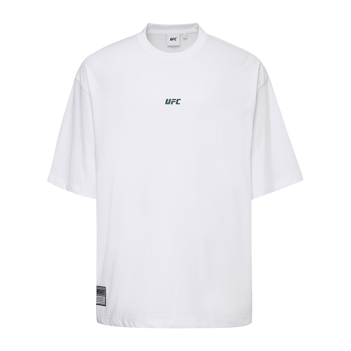 유에프씨 스포츠 포스 메가핏 반팔 티셔츠 화이트 U2SSX1101WH(UFC SPORT Force Mega Oversized Fit Short Sleeved Shirt White) - 3