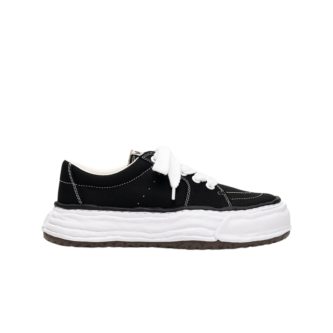 메종 미하라 야스히로 에릭 OG 솔 캔버스 로우탑 스니커즈 블랙(Mihara Yasuhiro Eric OG Sole Canvas Low-Top Sneaker Black)