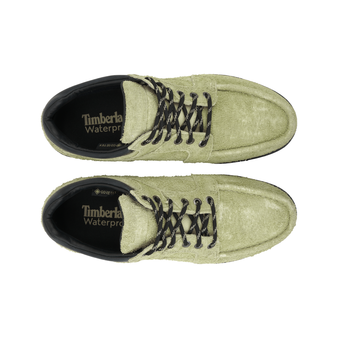 팀버랜드 헤리티지 고어텍스 목 토 미드 부츠 라이트 그린 스웨이드 - 와이드(Timberland Heritage Gore-Tex Moc Toe Mid Boots Light Green Suede - Wide) - 5