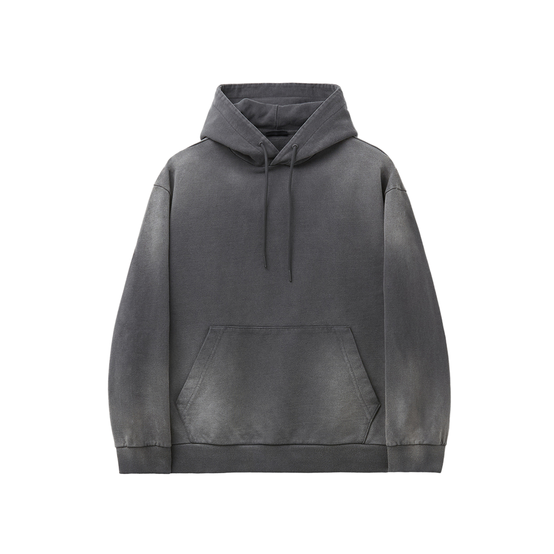 커스텀멜로우 다이드 후디 그레이(Customellow Dyed Hoodie Gray)