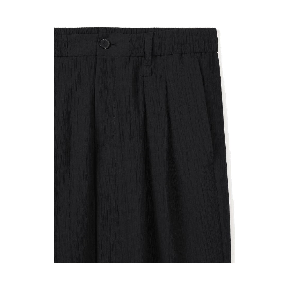 24/7 시리즈 크리즈 와이드 워크 팬츠 블랙(24/7 series Crease Wide Work Pants Black) - 4