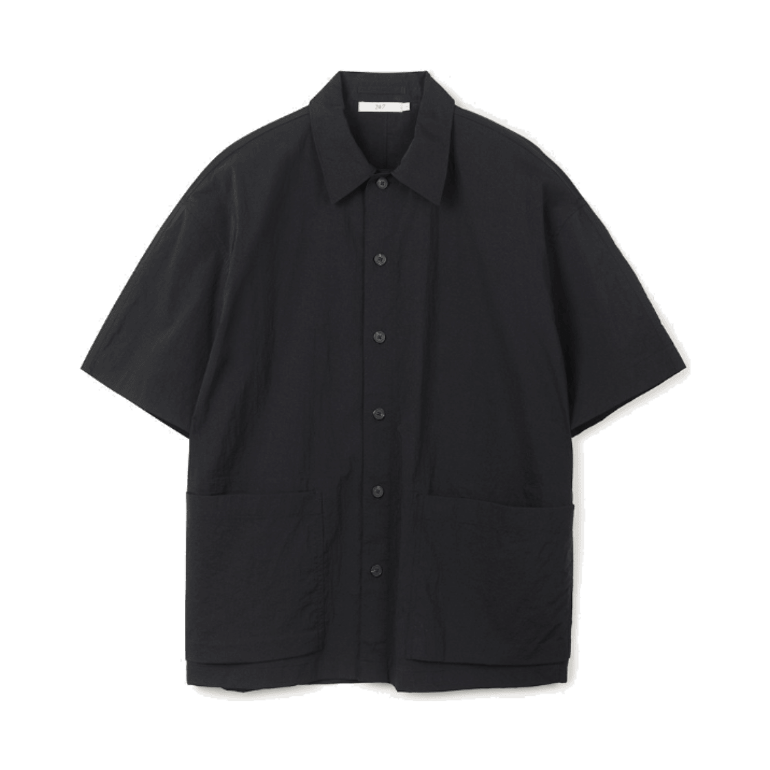 TMSFX26003BKX 24/7 series Dyed Washing Half Shirted Jactket Black