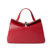 Jacquemus Valerie Small Bag Red Silver