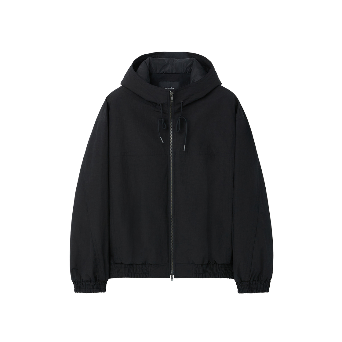 커스텀멜로우 패디드 후드 블루종 블랙(Customellow Padded Hood Blouson Black)