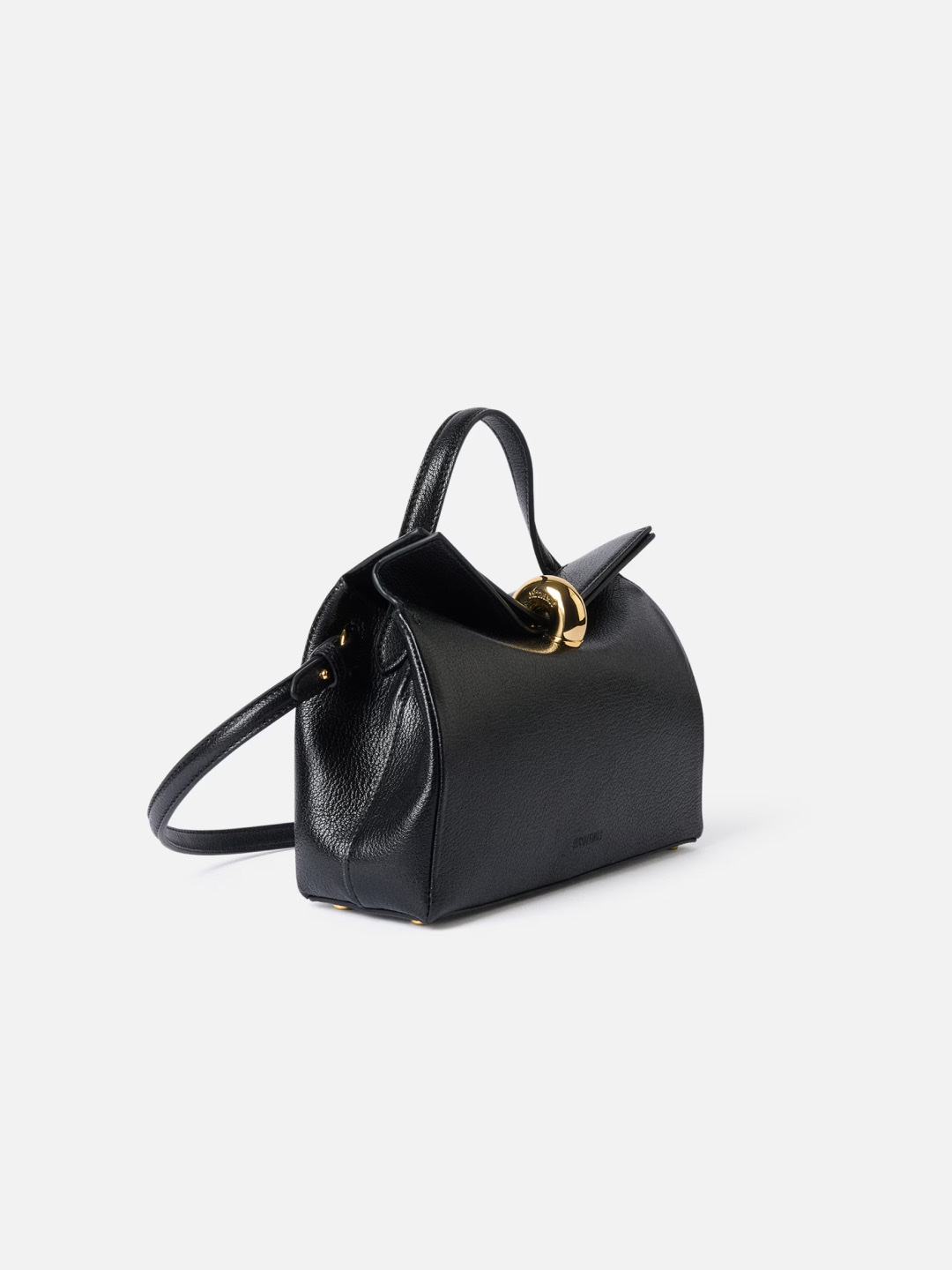 Jacquemus Valerie Small Bag Black Gold, Jacquemus Valerie Small Bag Light Ivory Gold 착용 스타일 - 3
