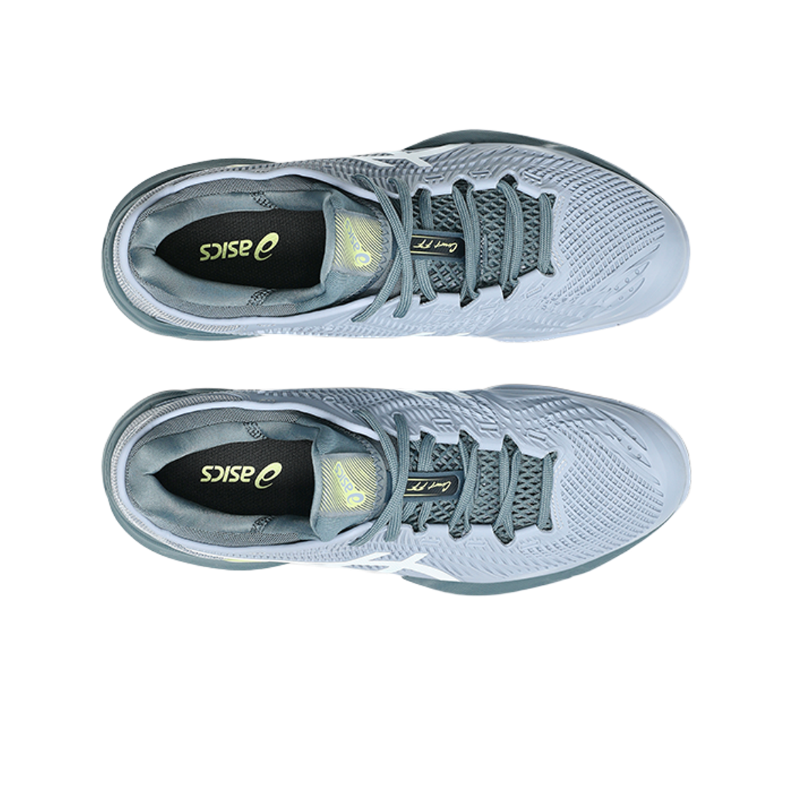 아식스 코트 FF 3 그레이 블루 화이트(Asics Court FF 3 Grey Blue White) - 2