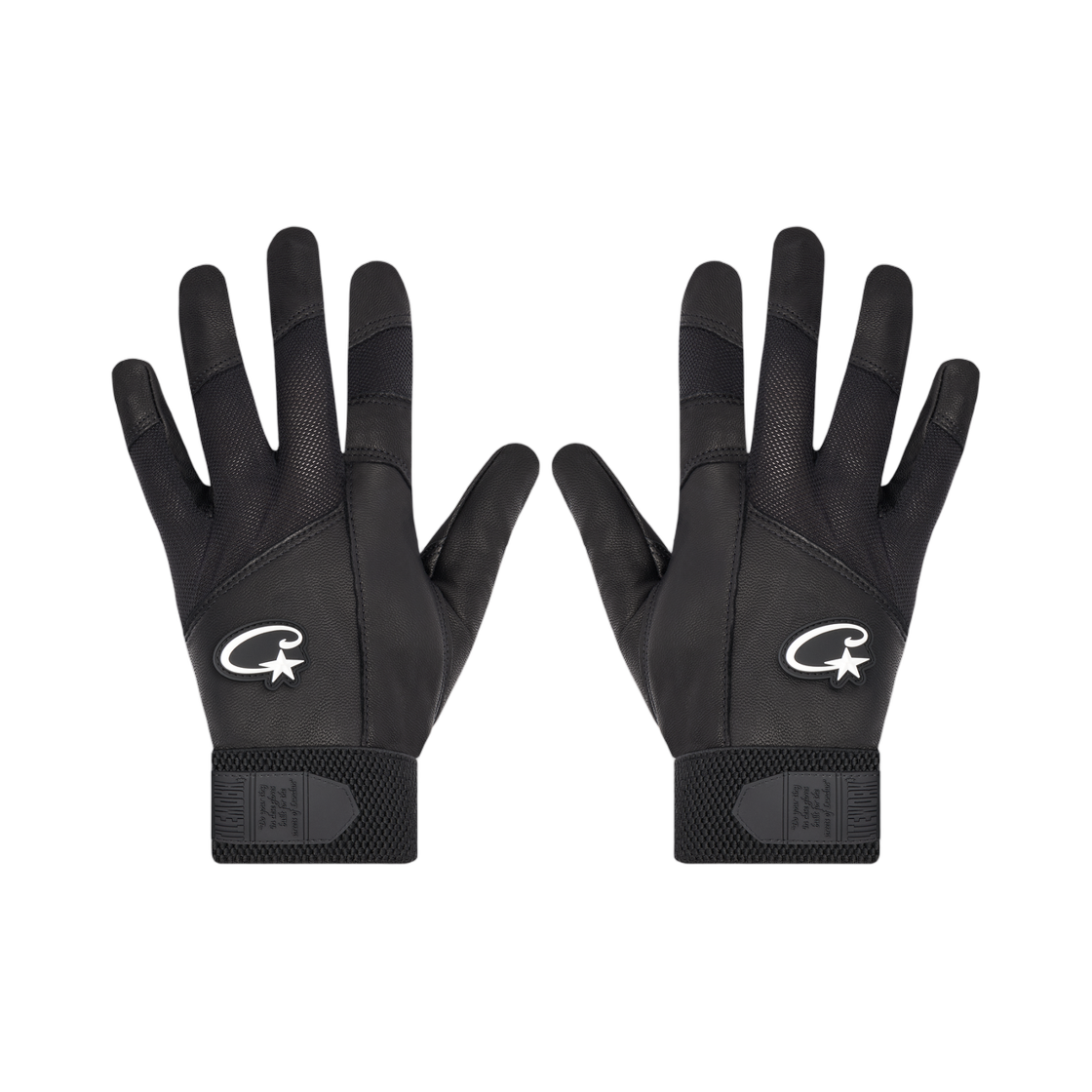 코르테이즈 레더 글러브 블랙(Corteiz Leather Gloves Black)