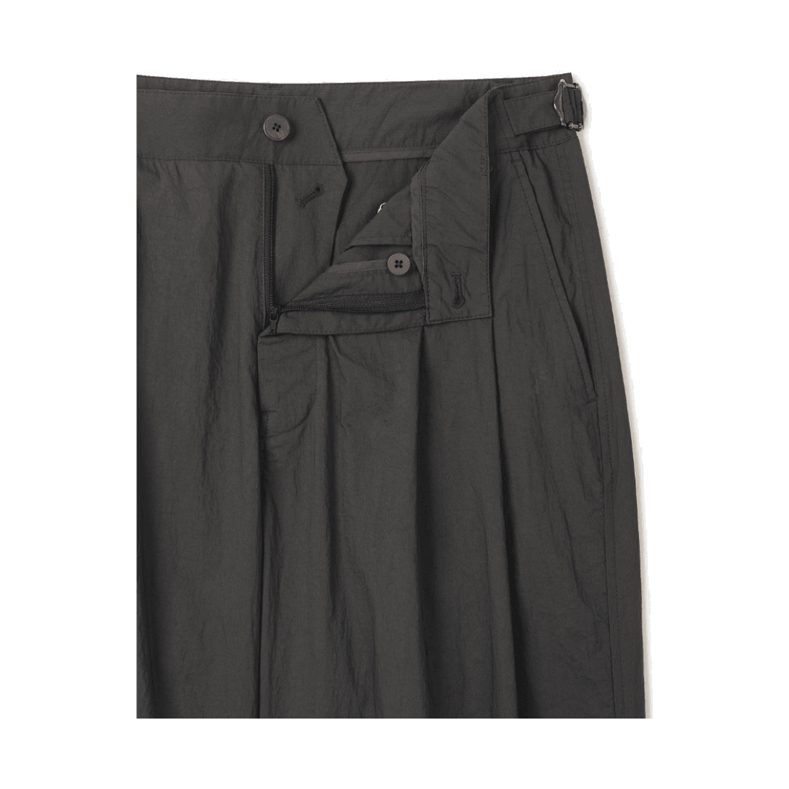 24/7 시리즈 다이드 워싱 셋업 팬츠 차콜(24/7 series Dyed Washing Set-Up Pants Charcoal) - 6