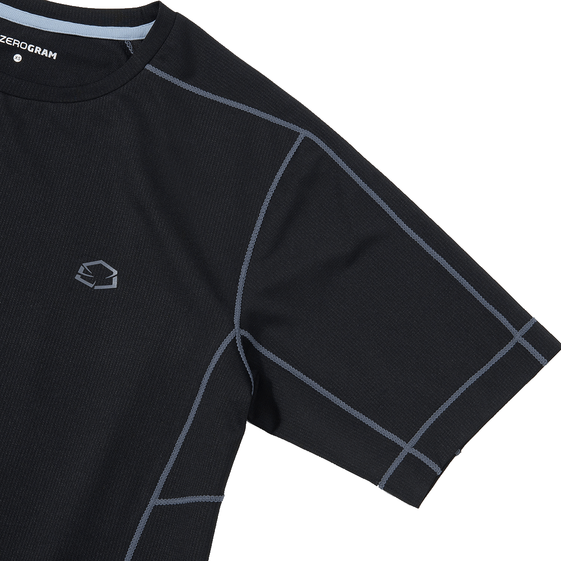 제로그램 넥스트스킨 DRY 반팔 티셔츠(Zerogram Nextskin Dry SS Black) - 3