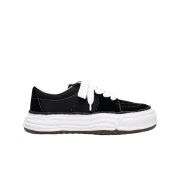 Mihara Yasuhiro Eric OG Sole Mix Material Low-Top Sneaker Black