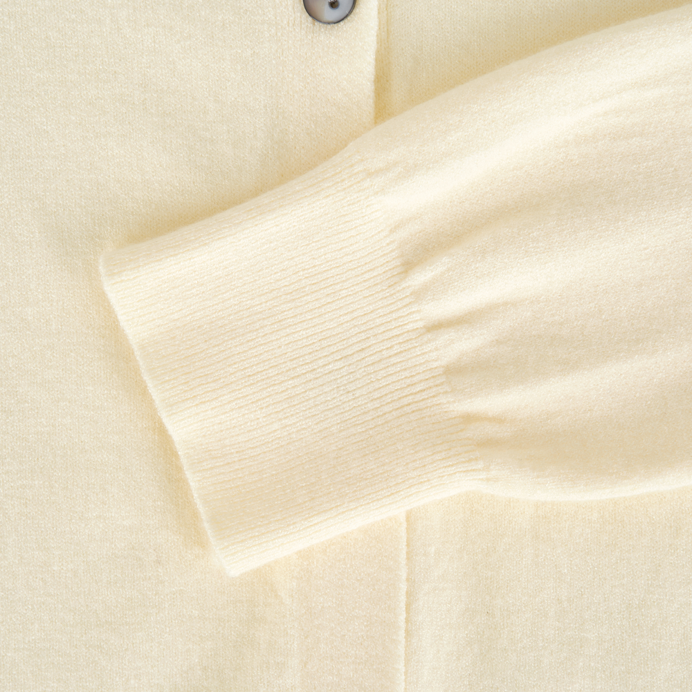 퍼머넌트 아카이브 에어 플렉스 라운드 가디건 아이보리(Permanent Archive Air Flex Round Cardigan Ivory) - 5