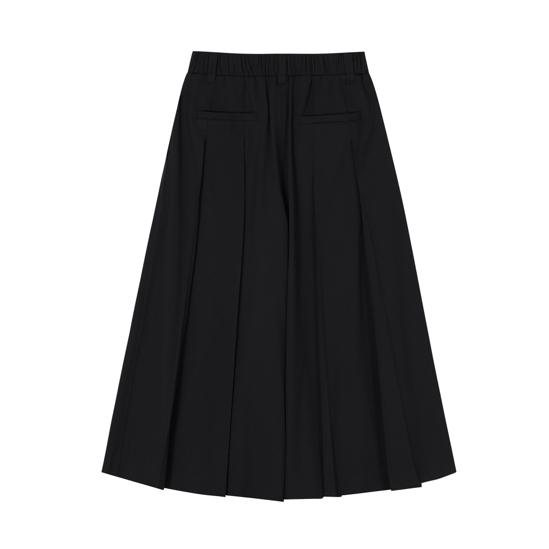 (W) 송지오 스트링 플레어 팬츠 블랙((W) SONGZIO String Flare Pants Black) - 2